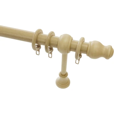 Abbildung von Gardinia Lugano Classic Ø 28 mm nussbaum 160 cm, 5622
