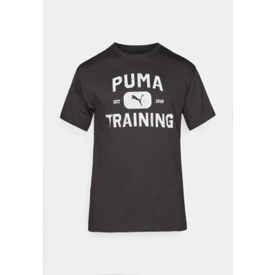 Abbildung von Puma Graphics Train LOGO Relaxed TEE Sport Tshirt, Herren, Größe: Large, Black