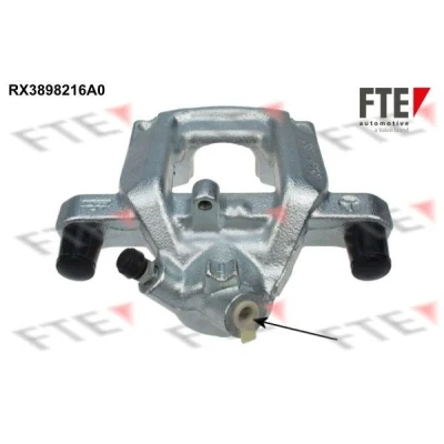 Abbildung von FTE 9290621 Bremssattel grau Gusseisen Hinterachse rechts ohne Halter MERCEDES BENZ: C Class Saloon