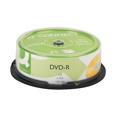 Abbildung von Q Connect DVD R Cakebox (25 Stück)