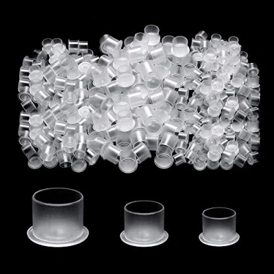 Abbildung von ATOMUS 300Pcs Tattoo Ink Cups with Base Pigment Mixed Small Medium Large Container for Kit Supplies