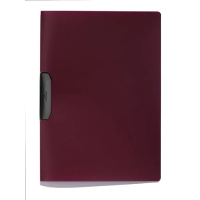 Abbildung von Durable Klemm Mappe Duraswing, bis 30 Blatt A4, aubergine, 5er Packung, 229531
