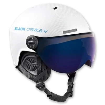 Abbildung von Black Crevice Erwachsene Skihelm Gstaad, weiß/blau, S, BCR143921 WBL 0