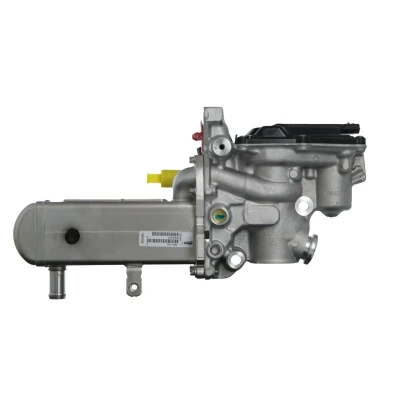 Abbildung von VALEO 700447 AGR Modul mit Kühler, ohne Dichtungen Ventil, Unterdruck Bypass, Schelle ORIGINAL TEIL