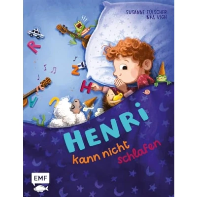 Abbildung von Henri kann nicht schlafen: Eine Gute Nacht Geschichte für große und kleine Leser ab 3 Jahren