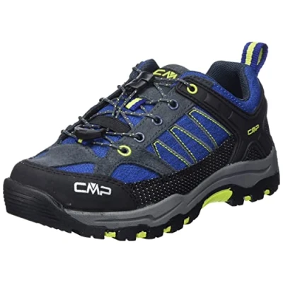 Abbildung von CMP Unisex Kinder Kids Sun Hiking Shoes Trekking Schuhe, Blau Säuregrün B Blue Acido, 35 EU