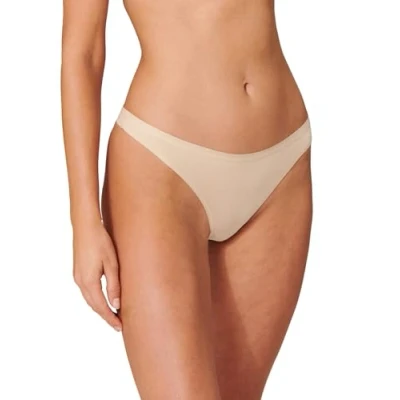 Abbildung von Schiesser 2PACK String Organic Cotton 95/5 String, Damen, Größe: 38, Sand