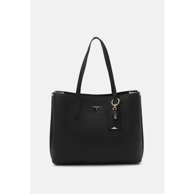 Abbildung von Guess Meridian Girlfriend TOTE Shopping Bag, Damen, Größe: One Size, Black