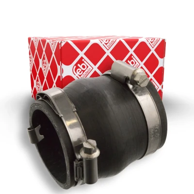 Abbildung von FEBI BILSTEIN 103706 Ladeluftschlauch 46 mit Schellen PEUGEOT: 307 Hatchback, 407 Saloon, SW, CITROËN: C5 II C4 I Hatchback