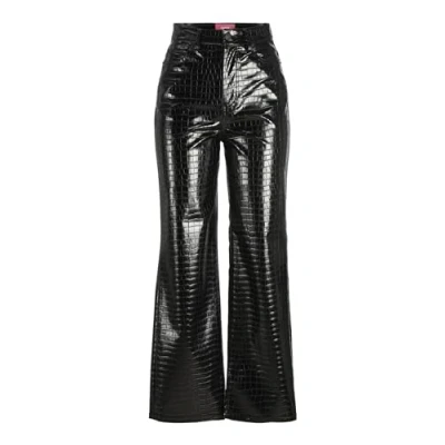 Abbildung von JJXX Kenya HW Straight NOOS Stoffhose, Damen, Größe: Medium, Black