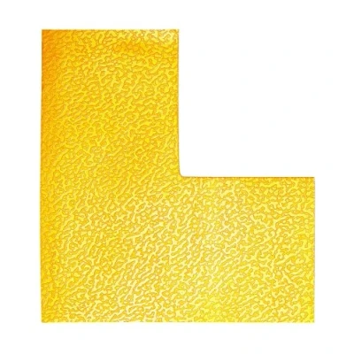 Abbildung von Durable Stellplatzmarkierung in L Form, selbstklebend und abriebfest, RAL 1003 Signalgelb , 170204