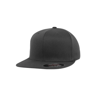 Abbildung von Flexfit Unisex 6277FV Flat Visor Kappen, Darkgrey, S/M