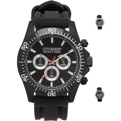 Abbildung von Cressi Nereus Watch Unisex Erwachsene Professionelle Taucheruhren, Einheitsgröße