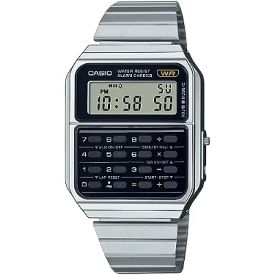 Abbildung von Casio Calculator CA500 Unisex Digitaluhr silvercoloured, Größe: One Size, Silver coloured