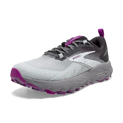 Abbildung von Brooks Damen Cascadia 17 Sneaker, Oyster Blackened Pearl Purple, 37.5 EU