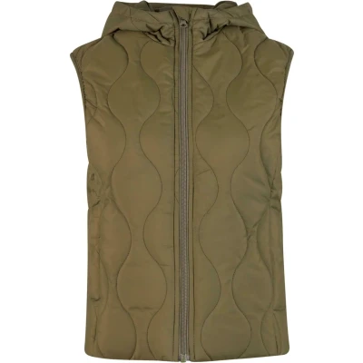 Abbildung von Urban Classics Super Puffer Weste, Damen, Größe: 4XL, Olive