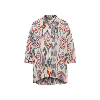 Abbildung von Mavi Damen Pastel Ikat Print Bluse, Small