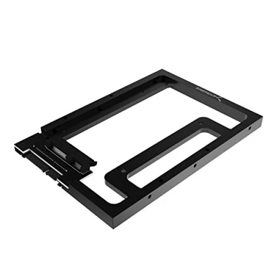 Abbildung von SABRENT 2.5&quot; auf 3.5&quot; interner Festplattenadapter Konverter Einbaurahmen Wechselrahmen, 2.5 SSD &amp; SATA Festplatte zu 3.5 Desktop und servers, Montage Adapter Halterung Caddy (BK PCBS)