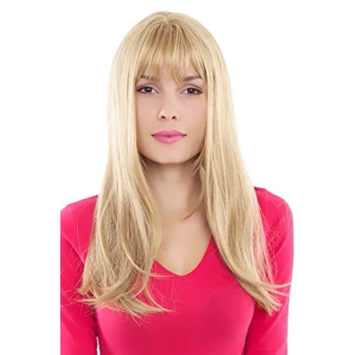 Abbildung von Wig ME UP GFW88 24B Perücke, blond hell gesträhnt glatt Pony 60cm