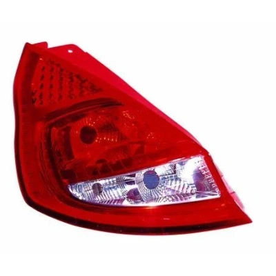 Abbildung von ABAKUS 431 1985L UE Rückleuchte links P21/5W, PY21W, W16W Rot ohne Lampenträger, Glühlampe FORD: FIESTA 6, 6 Van kfzteile, mister auto,