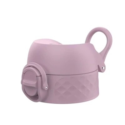 Abbildung von Ion8 Auslaufsicherer Ersatz OneTouch 2.0 Trinkflaschendeckel, BPA frei, Einhornrosa, Klein, 350ml / 500ml
