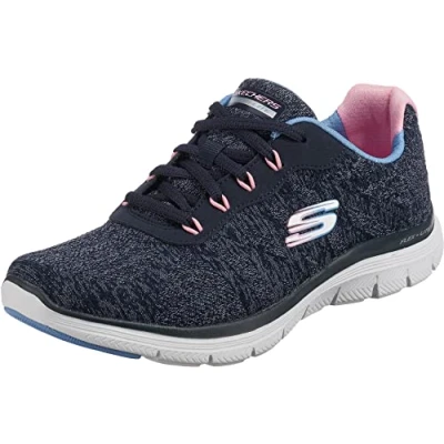 Abbildung von Skechers Damen Flex Appeal 4.0 Fresh Move Sneaker, Navy, 38 EU