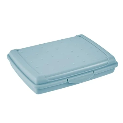 Abbildung von keeeper Frischhaltedose mit Klickverschluss, 17 x 13 3,5 cm, 500 ml, Luca Mini, Nordic Blue