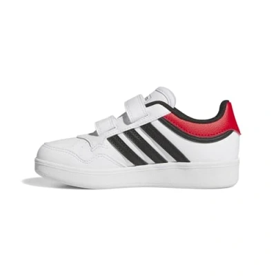 Abbildung von adidas Unisex Kinder Hoops 4.0 Shoes Schuhe, FTWR White Core Black Better Scarlet, 35 EU