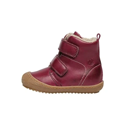 Abbildung von Naturino BUBBLE VL Stiefeletten aus gefüttertem Nappaleder, Bordeaux 21