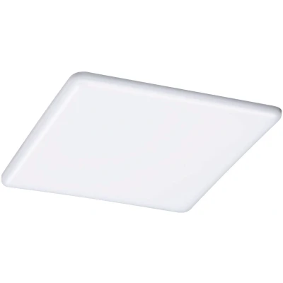 Abbildung von Paulmann 93066 LED Panel Einbauleuchte Veluna VariFit IP44 3 Stufen Dimmbar 215x215mm eckig incl. 1x22 Watt Deckenleuchte Satin Kunststoff 4000 K