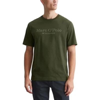 Abbildung von Marc O&#039;Polo Short Sleeve CREW NECK Tshirt print, Herren, Größe: Small, Neverland iron
