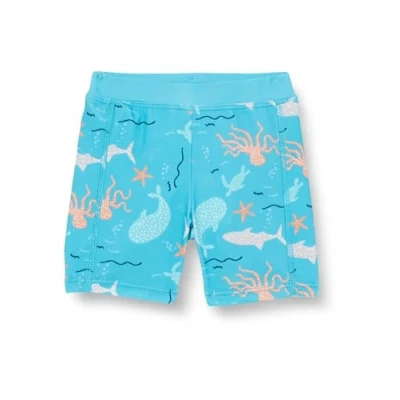 Abbildung von Playshoes Jungen UV Schutz Badehose Schwimmhose Badeshorts Badebekleidung, Shorts Meerestiere, 98/104