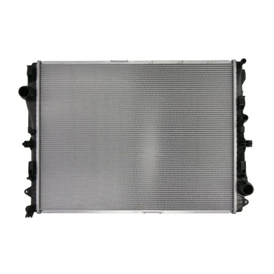 Abbildung von NISSENS 627023 Kühler, Motorkühlung Aluminium 640 488 26 Kühlrippen gelötet MERCEDES BENZ: E Class Coupe, Vito Dualiner
