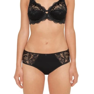 Abbildung von Susa Damen Latina Panties, Schwarz (Schwarz 4), 40