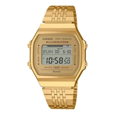 Abbildung von Casio STEP Tracker Unisex Digitaluhr goldcoloured, Größe: One Size, Gold coloured