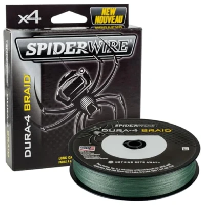Abbildung von Spiderwire Filo da Pesca Dura 4 Green 0.17mm 150m Trecciato PE Dyneema Mare Spinning Surfcasting Carpfishing