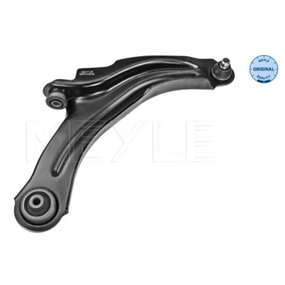 Abbildung von MEYLE 16 050 0055 Querlenker ORIGINAL Quality mit Trag /Führungsgelenk, Gummilager Vorderachse rechts Stahlblech RENAULT: Zoe