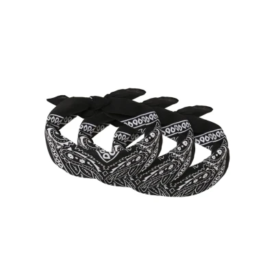 Abbildung von Urban Classics Unisex Bandana 3 Pack Black one Size