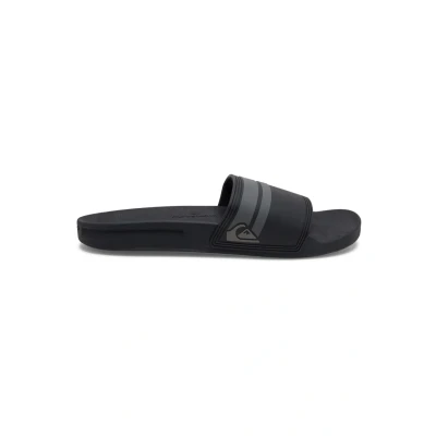 Abbildung von Quiksilver RIVI Slide Badesandale, Herren, Größe: 42, black grey Kunststoff