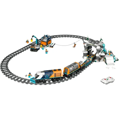 Abbildung von LEGO® Konstruktionsspielsteine »Arktis Polarexpress (60470), LEGO City«, (1517 St.), Made in Europe