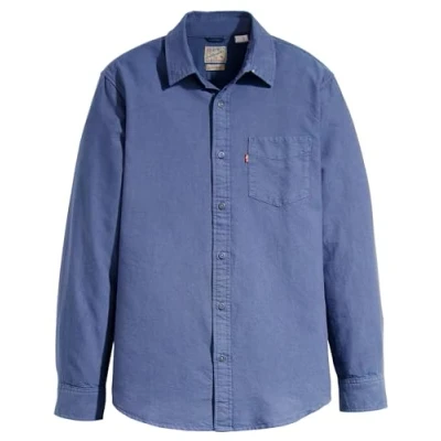 Abbildung von Levi&#039;s Sunset Pocket Standard Hemd, Herren, Größe: Small, Polson costal fjord