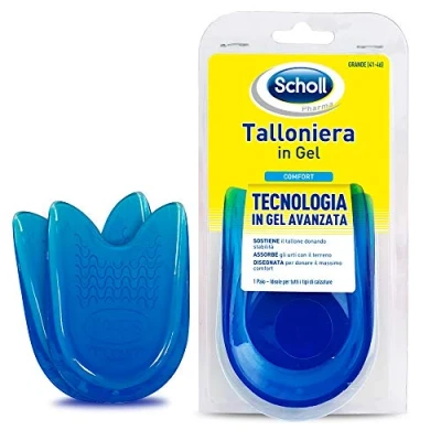 Abbildung von Scholl Fersenpolster Komfort aus Gel, groß 1 Produkt