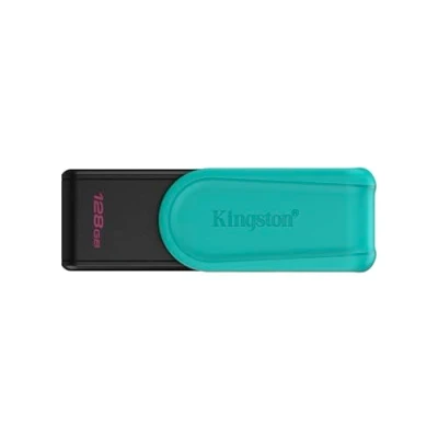 Abbildung von Kingston DataTraveler Exodia S USB Stick 128GB 3.2 Gen 1 Type A Schwarz/Türkis DTXS/128GB