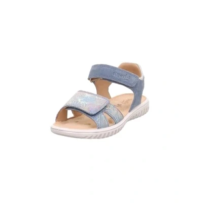 Abbildung von Superfit Sparkle Sandale, Blau/Silber 8030, 28 EU Weit