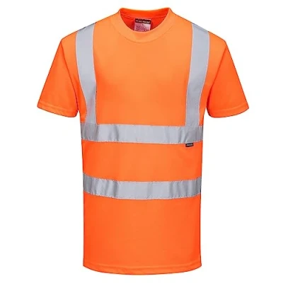 Abbildung von Portwest RT23 Hochsichtbares Bahn T Shirt Orange, M