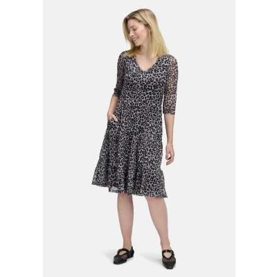 Abbildung von Vera Mont Stufen MIT Freizeitkleid, Damen, Größe: 36, Grau schwarz
