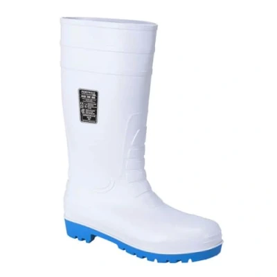 Abbildung von Portwest Total Sicherheitsgummistiefel S5, Größe: 39, Farbe: Weiß, FW95WHR39