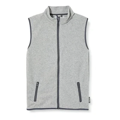 Abbildung von Playshoes Unisex Kinder Fleece Weste Outdoor Oberteil, grau/melange, 80