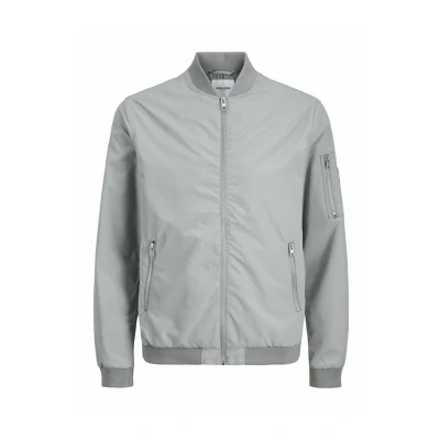 Abbildung von JACK &amp; JONES Herren JJERUSH Bomber NOOS 12165203,Ultimate Grey,M