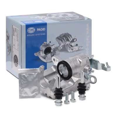 Abbildung von HELLA 8AN 355 783 411 Bremssattel Grauguss ohne Halter VOLKSWAGEN: Transporter 4 Bus,